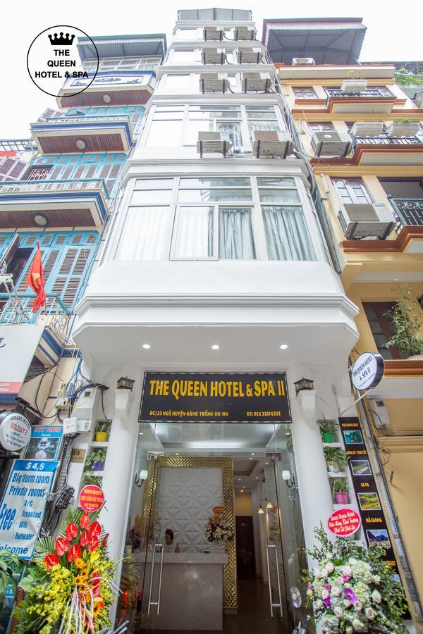 The Queen Hotel & Spa 2 Hanoi Exterior foto